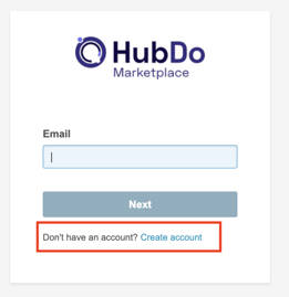 Sign in or Create account