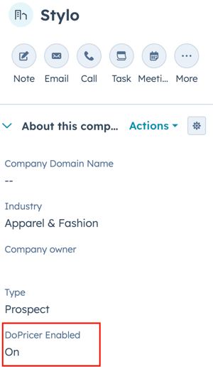 Stylo Company - DoPricer ON