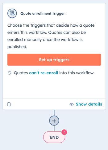 Setup Enrolments triggers